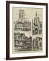 Bristol Illustrated, Prominent Buildings in the City-Henry William Brewer-Framed Giclee Print