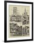 Bristol Illustrated, Prominent Buildings in the City-Henry William Brewer-Framed Giclee Print