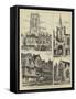 Bristol Illustrated, Prominent Buildings in the City-Henry William Brewer-Framed Stretched Canvas