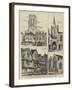 Bristol Illustrated, Prominent Buildings in the City-Henry William Brewer-Framed Giclee Print