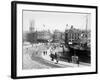 Bristol, Street, Sepia-null-Framed Photographic Print