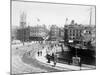 Bristol, Street, Sepia-null-Mounted Photographic Print