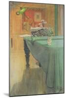 Brita at the Piano, 1908-Carl Larsson-Mounted Giclee Print