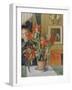 Brita's Cactus, 1904-Carl Larsson-Framed Giclee Print