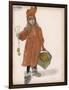 Brita with Candles and Apples-Carl Larsson-Framed Photographic Print