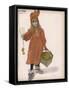 Brita with Candles and Apples-Carl Larsson-Framed Stretched Canvas