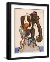 Britain Grabs Greece-WA Wellner-Framed Art Print