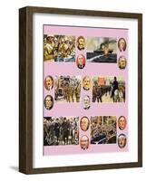 Britain's Prime Ministers-null-Framed Giclee Print