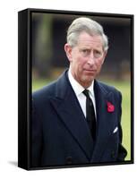 Britain's Prince of Wales Visits the Royal Hospital, Chelsea, London Home of the Chelsea Pensioners-null-Framed Stretched Canvas