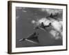 Britain's "V-Bomber" Trio Flying in Formation-null-Framed Photographic Print