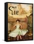Britannia and Eve Front Cover 1955-null-Framed Stretched Canvas