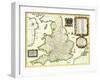 Britannia Atlas, 1675-John Ogilby-Framed Giclee Print