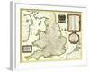 Britannia Atlas, 1675-John Ogilby-Framed Giclee Print