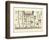 Britannia Atlas: the Continuation of the Road from London to Aberystwyth, 1675-John Ogilby-Framed Giclee Print