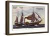 Britannia Cunarder 2-null-Framed Art Print