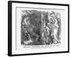 Britannia Discovering the Source of the Nile, 1863-John Tenniel-Framed Giclee Print