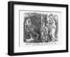 Britannia Discovering the Source of the Nile, 1863-John Tenniel-Framed Giclee Print