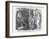 Britannia Discovering the Source of the Nile, 1863-John Tenniel-Framed Giclee Print