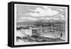 Britannia Tubular Bridge-null-Framed Stretched Canvas