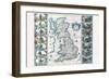 Britannia-John Speed-Framed Art Print