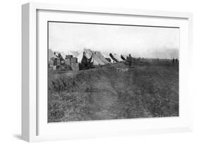 British 1/5 Rwr Camp, Near Baghdad, 1918-null-Framed Giclee Print