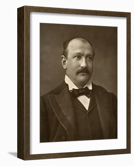 British Actor Augustus Harris in Human Nature, 1886-Barraud-Framed Photographic Print