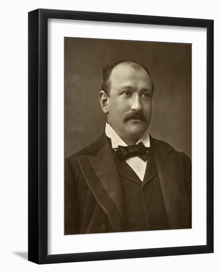 British Actor Augustus Harris in Human Nature, 1886-Barraud-Framed Photographic Print