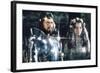 British actors Nigel Terry as King Arthur and Robert Addie as Mordred in the, 1981 film "Excalibur"-null-Framed Photo