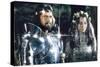 British actors Nigel Terry as King Arthur and Robert Addie as Mordred in the, 1981 film "Excalibur"-null-Stretched Canvas