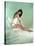 British actress Joan Collins 1956 (photo)-null-Stretched Canvas