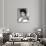 British actress Joan Collins in the 50's (b/w photo)-null-Photo displayed on a wall