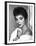 British actress Joan Collins in the 50's (b/w photo)-null-Framed Photo