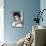 British actress Joan Collins in the 50's (b/w photo)-null-Mounted Photo displayed on a wall