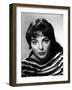 British actress Joan Collins in the 50's (b/w photo)-null-Framed Photo