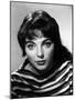 British actress Joan Collins in the 50's (b/w photo)-null-Mounted Photo