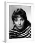 British actress Joan Collins in the 50's (b/w photo)-null-Framed Photo