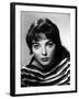 British actress Joan Collins in the 50's (b/w photo)-null-Framed Photo