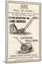 British Advertisement for a Lawn Mower-null-Mounted Art Print