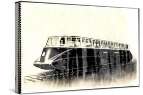 British Aerodynamic Locomotive, 1937, Great Western-null-Stretched Canvas