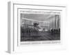 British Aeroplane Escaping a German Patrol, World War I, Belgium-null-Framed Giclee Print