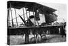 British Aeroplane with Quick-Fire Gun, First World War, 1914-null-Stretched Canvas