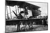 British Aeroplane with Quick-Fire Gun, First World War, 1914-null-Mounted Giclee Print