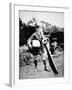 British Air Ace Albert Ball Holding Trophies from His 43rd Victory, c.1917-English Photographer-Framed Photographic Print