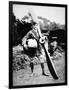 British Air Ace Albert Ball Holding Trophies from His 43rd Victory, c.1917-English Photographer-Framed Photographic Print