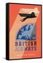 British Airways Travel Poster-null-Framed Stretched Canvas