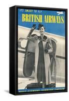 British Airways Travel Poster-null-Framed Stretched Canvas