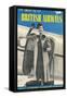 British Airways Travel Poster-null-Framed Stretched Canvas