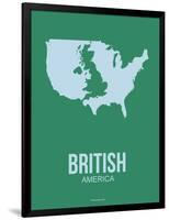 British America Poster 3-NaxArt-Framed Art Print