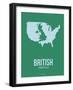 British America Poster 3-NaxArt-Framed Art Print