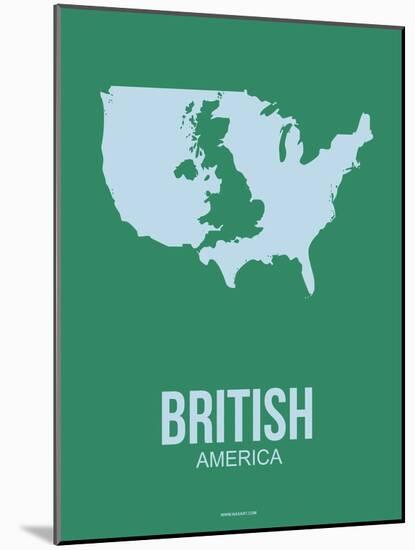 British America Poster 3-NaxArt-Mounted Art Print